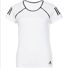 Adidas Ladies Club Tee white black