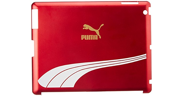 PUMA Tablet Sleeve Case Puma Bytes Haute Red-Whisper White Metal