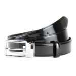 Diesel biflav Black Leather Belt Made in Italy Size 40″102cm