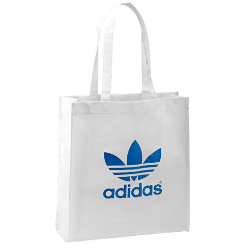 Adidas Originals Adicolor Trefoil Shopper Bag (White-Blue)
