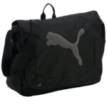 PUMA UA Big Cat Messenger Shoulder Bag black-dark shadow