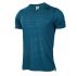 Shop Adidas Aeroknit FreeLift Training T-Shirt Blue
