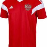 Adidas Russia Official Home Jersey – Red – White