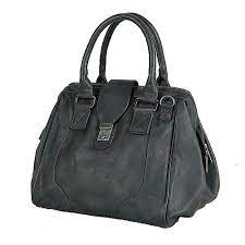 Bench Liviya Ducie Ladies Satchel Shoulder Bag in Nine Iron Grey Color