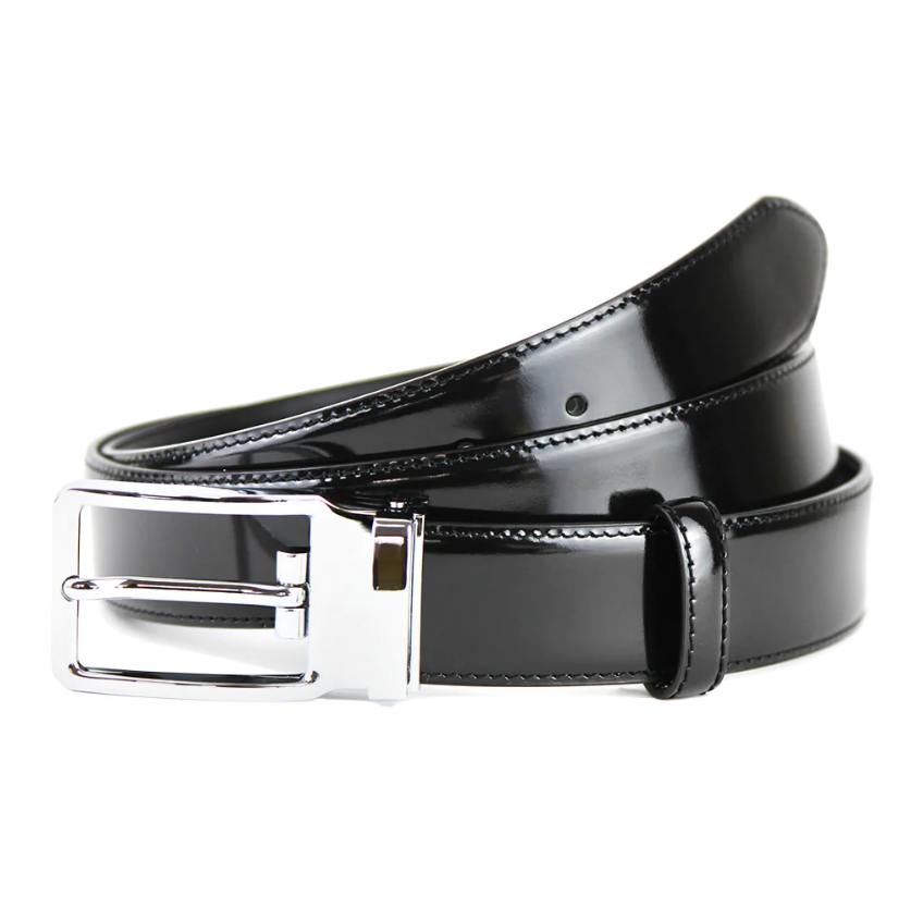 Diesel biflav Black Leather Belt Made in Italy Size 40″102cm