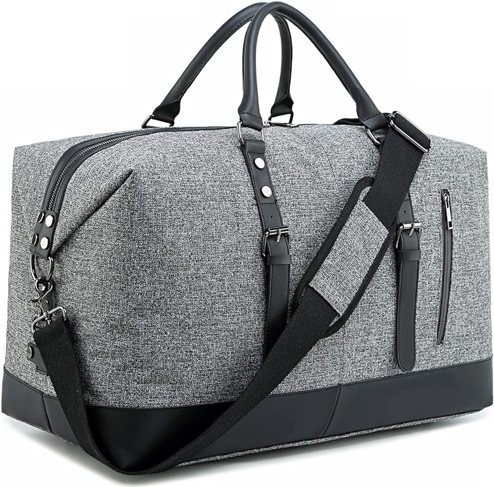 Bench Overnight Gym Bag Holdall Duffle Bag – Bugells Raven-Grey