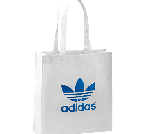 Adidas Originals Adicolor Trefoil Shopper Bag (White-Blue)